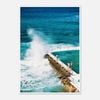 Galrie Bondi Beach Icebergs II Art Print Photography, Poster Only, A0 84 x 119cm (33 x 47inch)