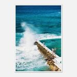Galrie Bondi Beach Icebergs II Art Print Photography, Poster Only, A0 84 x 119cm (33 x 47inch)