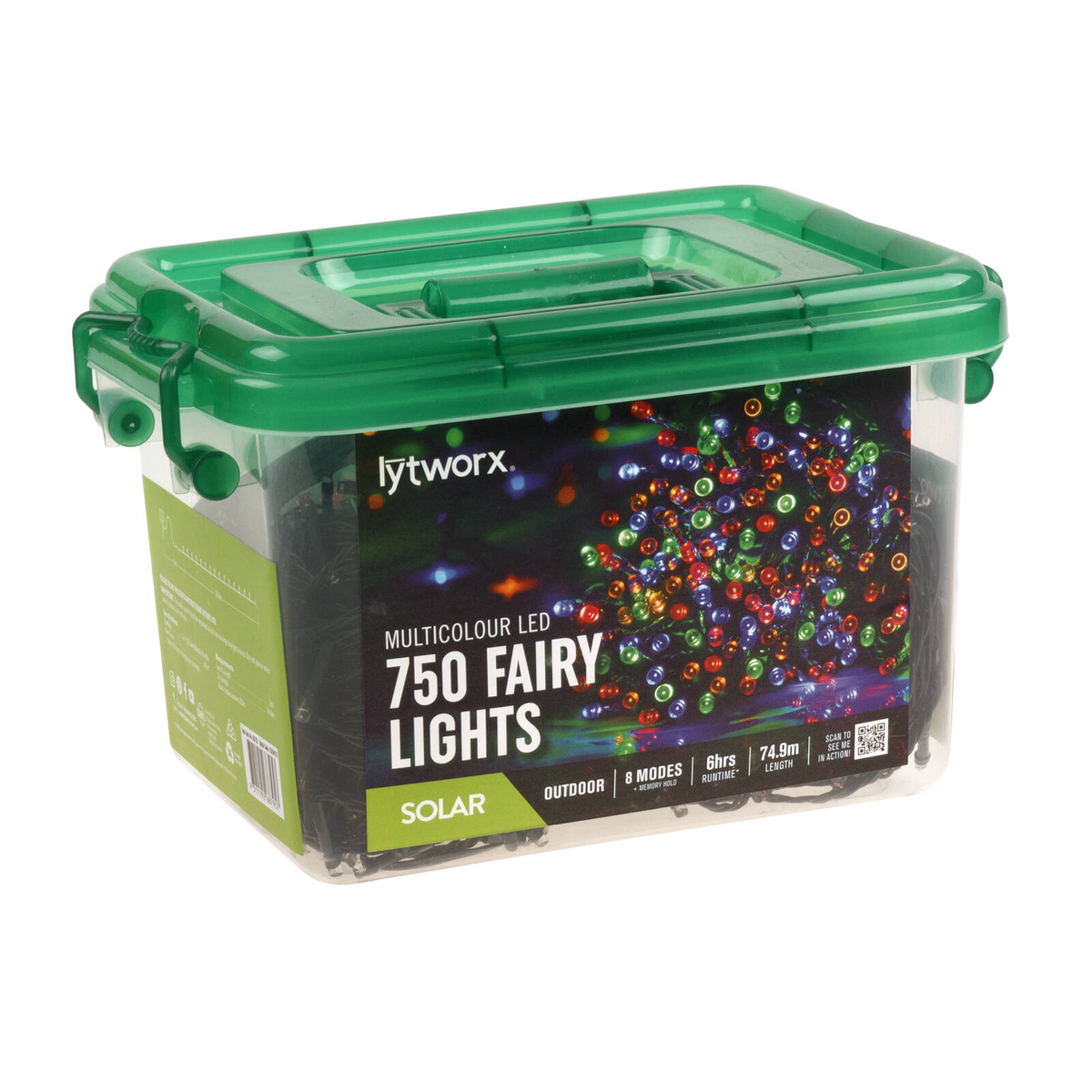 Lytworx Multicolour Solar Fairy Lights - 750 Pack - Bunnings Australia