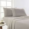 Park Avenue Long Single Cotton Flannelette Bed Sheet w/ Pillowcase Sand