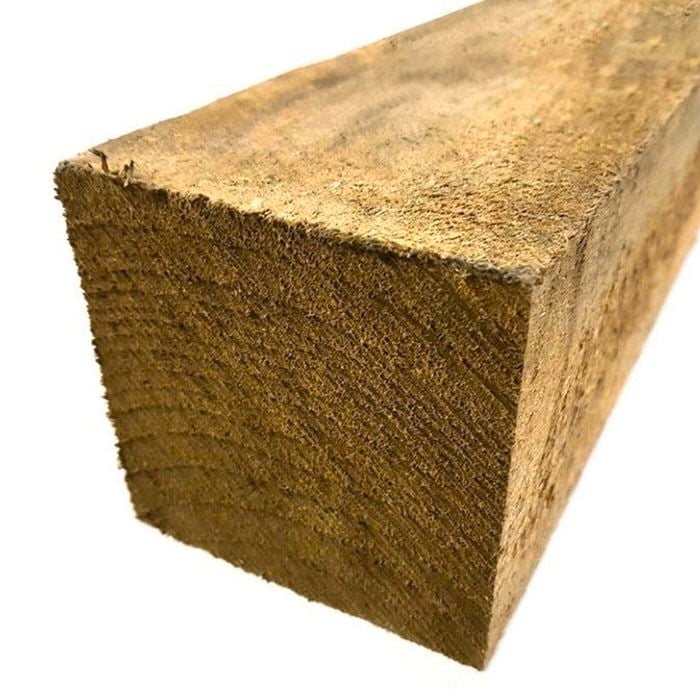 100 x 100mm 2.4m Post H4 Treated Pine Sawn CCA - 2.4m