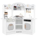 Costway 3-Door Pretend Play Kitchen