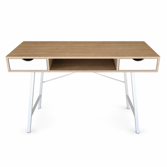 YES4HOMES Computer Desk, Sturdy Home Office Gaming Desk for Laptop, Modern Simple Style Writing Table, Multipurpose Workstation
