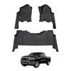 AUSGO Car Floor Mats for RAM 1500 DT Series Crew Cab 2020-2023 All-Weather Floor Liners