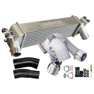 Upgrade Billet Turbo Charger With 85mm Intercooler & Hoses For Hyundai Iload / Imax D4cb 2.5l 2008-2012