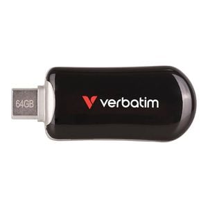 Verbatim Plectra 64GB USB-C Flash Drive Black [30224]