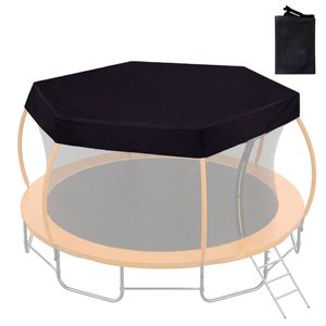 Advwin Trampoline Dust Shade Cover for 12FT 6 Poles Trampoline, 840D Oxford Fabric, Tear & UV Resistant, Easy to Install