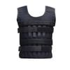 NNEOBA Adjustable Weighted Vest (Plates Not Included) Black