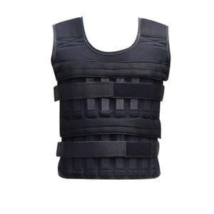 NNEOBA Adjustable Weighted Vest (Plates Not Included) Black