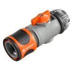 GARDENA 13mm Hose Connector With Control Valve