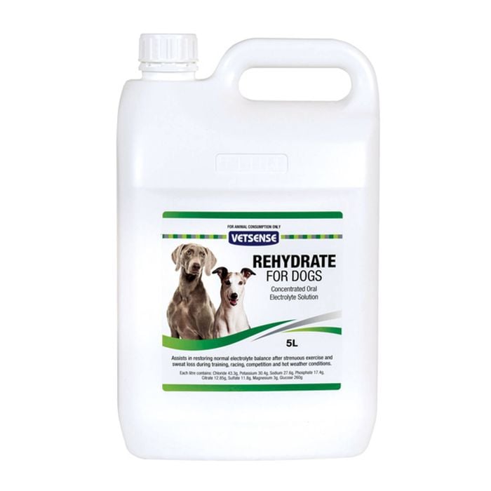 Vetsense Rehydrate Electrolyte Balance Maintenance For Dogs 5l