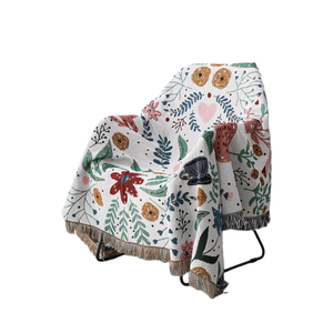 Anyhouz Throw Blanket Forest Camping Mat 130x180cm