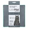 LickiMat Tuff Soother Boredom Buster Cats Slow Feeder Mat Turquoise