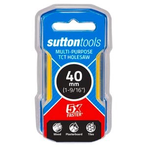 Sutton Tools 40mm TCT Multi-Purpose Holesaw