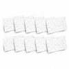 SOGA Peel & Stick Floor and Wall Tiles 30 x 60cm 10 Pack White Faux Marble