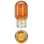 Narva 12V 21W T20 Amber Incandescent Wedge Globe - 2 Pack