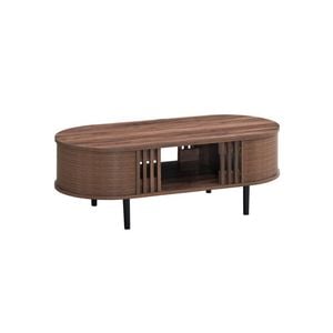 Anna Coffee Table Curved Walnut