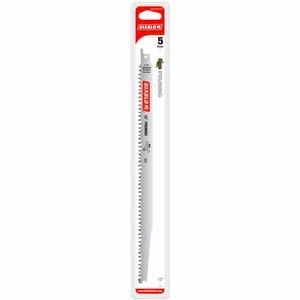 Diablo 12" Fleam Ground Reciprocating Saw Blades For Pruning - 5 Pack