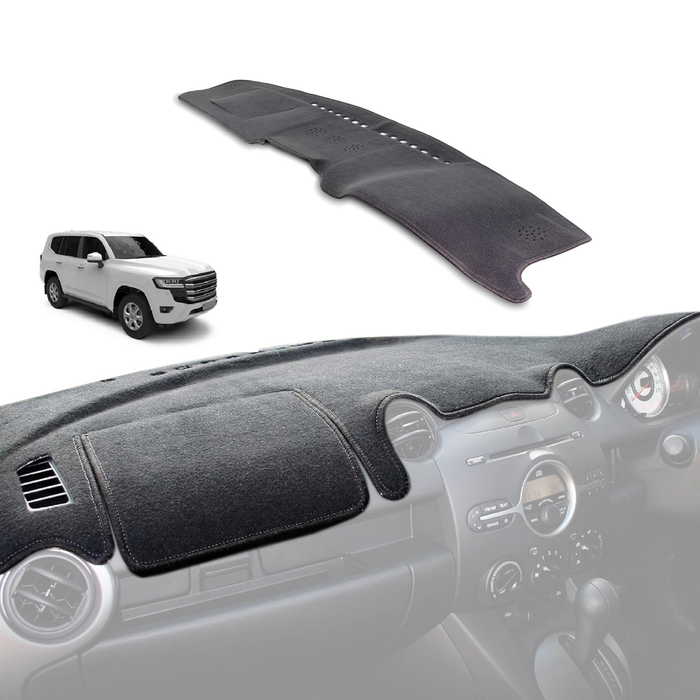 For Toyota Landcruiser 300s Fja300r 07/2021-on Custom Black Car Dash Mat Suv