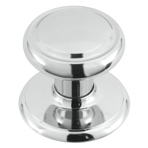 Gainsborough Classic Series Bright Chrome Diplomat Passage Knobset - Bright Chrome