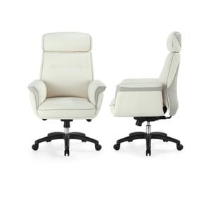 Eureka Royal Executive Sofa Chair - White