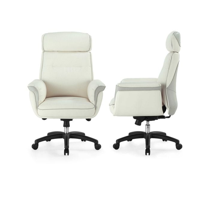 Eureka Royal Executive Sofa Chair - White