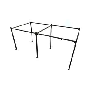 Smai 14 Station Boxing Bag Rack Pack - Option D: Frame Only - Black