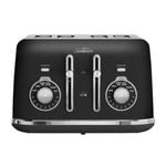 Sunbeam Alinea Select 4 Slice Toaster Dark Canyon Black