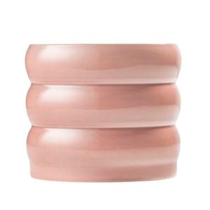 Borralheira 180 x 155mm Smooth Pink Indoor Ceramic Pot - 180mm Pink