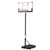 Everfit 3.05m Portable Basketball Hoop Knob Adjustable Height PET Backboard Wheeled Base