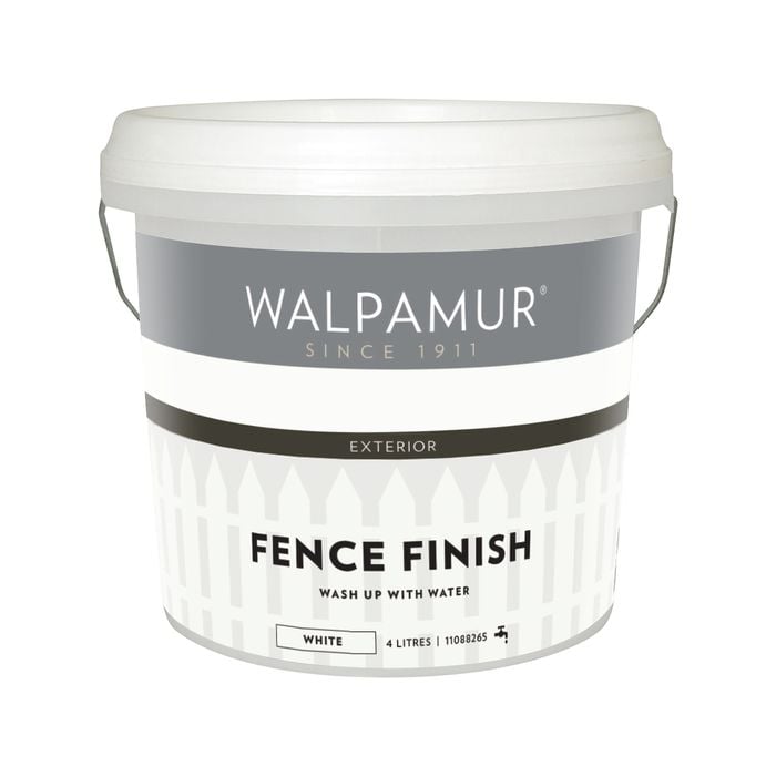 Walpamur 4L White Fence Finish - 4L