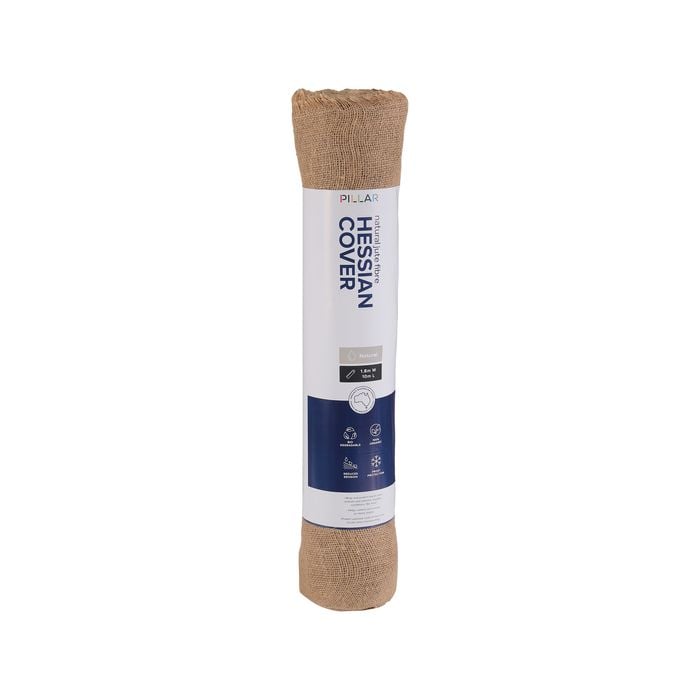 Pillar 1.8 x 25m Prepacked Natural Hessian