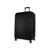 Pierre Cardin Hard Shell 4 Wheel Suitcase - Medium - Black - Expandable - Lightweight