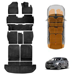 Floor Mats Boot Liner for Kia Sorento UM Series 2015-2020 Cargo Kick Back Seat Cover