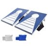 VEVOR Cornhole Set Blue Corn Hole Game Boards Aluminum Weatherproof for Adults
