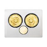 IXL Tastic 2 x 275W Triumph 2 In 1 Bathroom Heat And Light