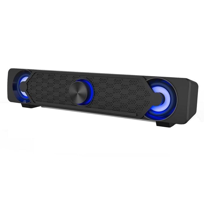 Computer Speakers PC Mini LED Soundbar for Monitor Gaming Laptop