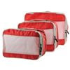 Compact Electrolight Packing Cubes Travel Space Saving s in Red