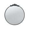 Round Ornamental Metal Mirror