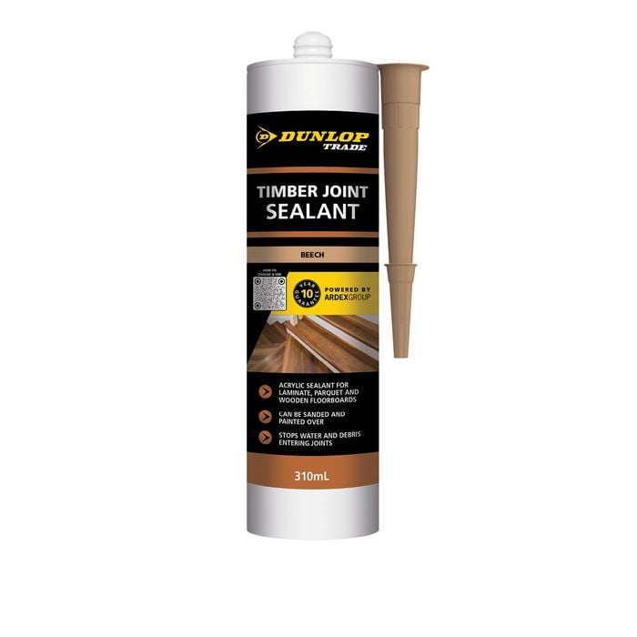 Dunlop 310ml Silicone Timber Joint Sealant - Beech
