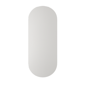 Barelli 900 × 450 × 5mm Signature High Specification Polished Edge Pill Shape Mirror