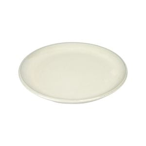 Northcote Pottery 34cm Cream Glazed Terracotta Saucer