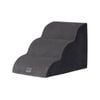 Petzly 3 Tiers Dog Steps Pet Stairs Ramp Portable Bed Ladder Washable Cover
