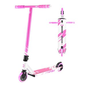 CORE CB1 Beginner Complete Stunt Scooter - White / Pink