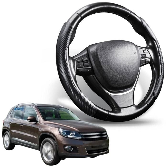 Segmented Steering Wheel Cover for VolksWagen Tiguan 2008 - 2016