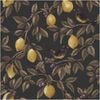 Lemon Tree Charcoal, Wallpaper 10.05m x 53cm Wallpaper Boutique