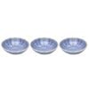Ladelle Marguerite 3 Piece Shallow Bowl Set - Powder Blue