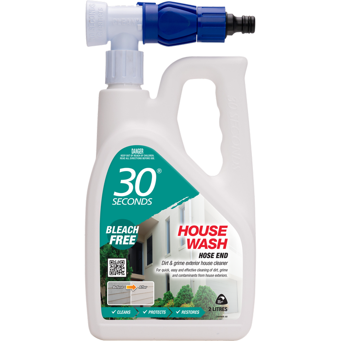 30 Seconds 2L House Wash With Rapid Hose End Technology