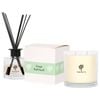Nicola Spring Soy Wax Scented Candle & Reed Diffuser Set - Sage Retreat - 400g Candle 45 Hour Burn & 200ml Diffuser 60 Day Scent