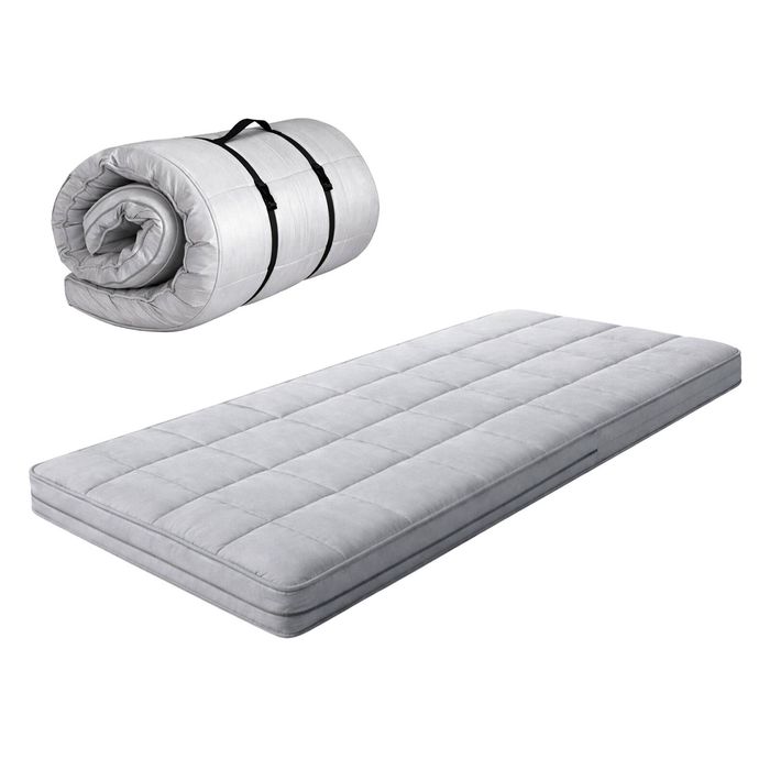 Dreamz Floor Mattress Single Portable Foldable Foam Sleeping Pad Bed Roll Up Mat